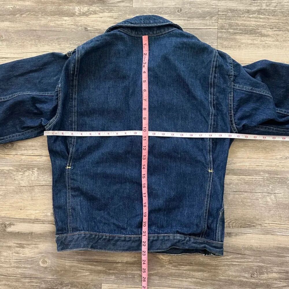 Vintage 50s Big Smith Type 2 Denim Jacket Size 40 - Picture 7 of 8